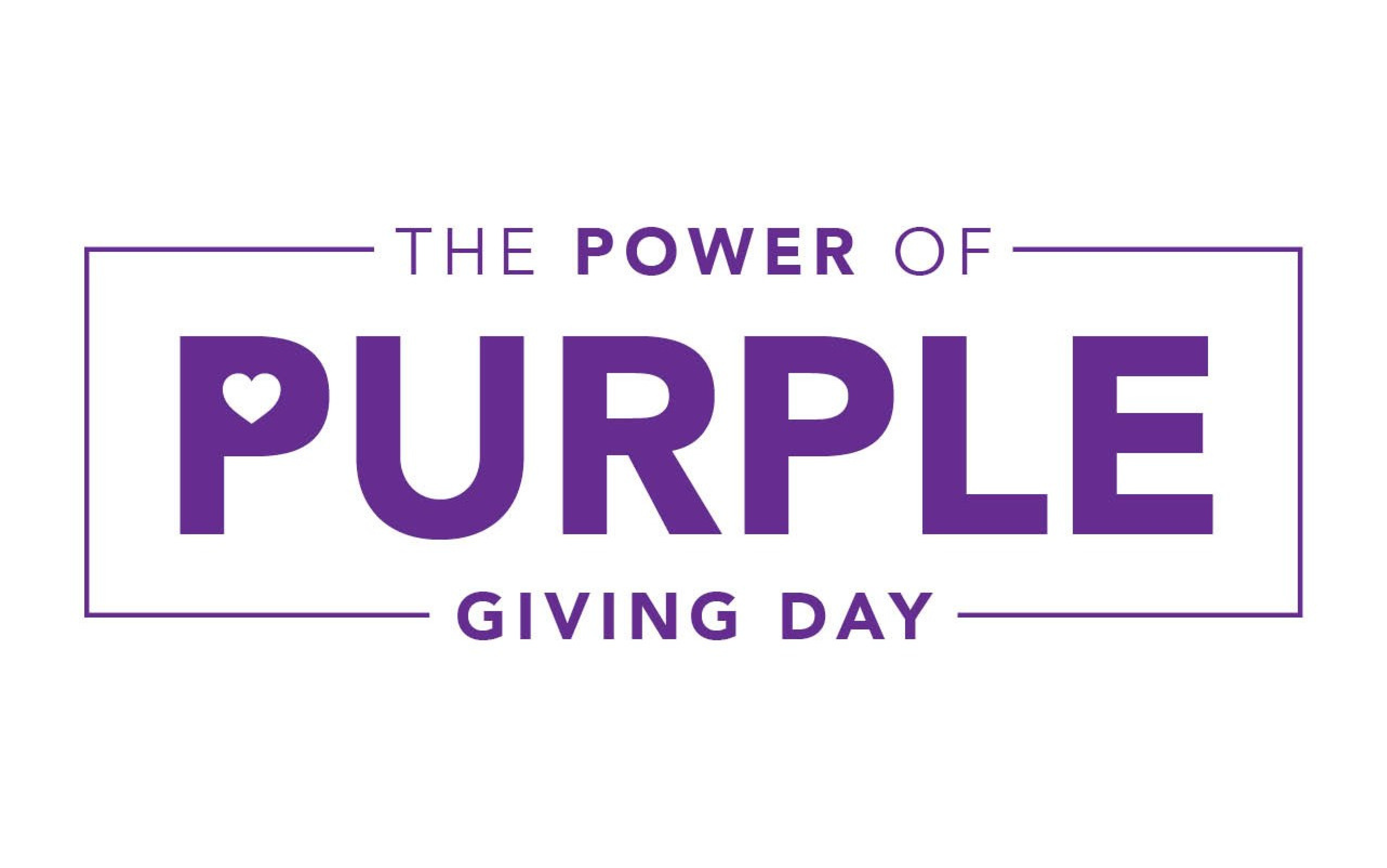 The Power of Purple Giving Day